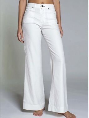 ASKK NY Juniper Wide Leg Jeans 27 / Ivory